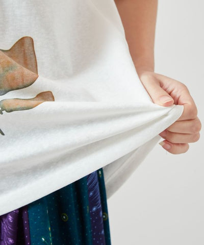 Botanical Print T-Shirt by AMINA - Ametsuchi