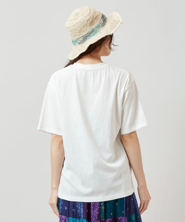 Botanical Print T-Shirt by AMINA - Ametsuchi