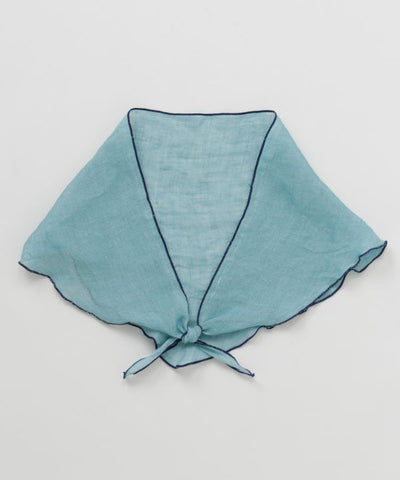 Slim Linen Textile Stole Scarves by AMINA - Ametsuchi