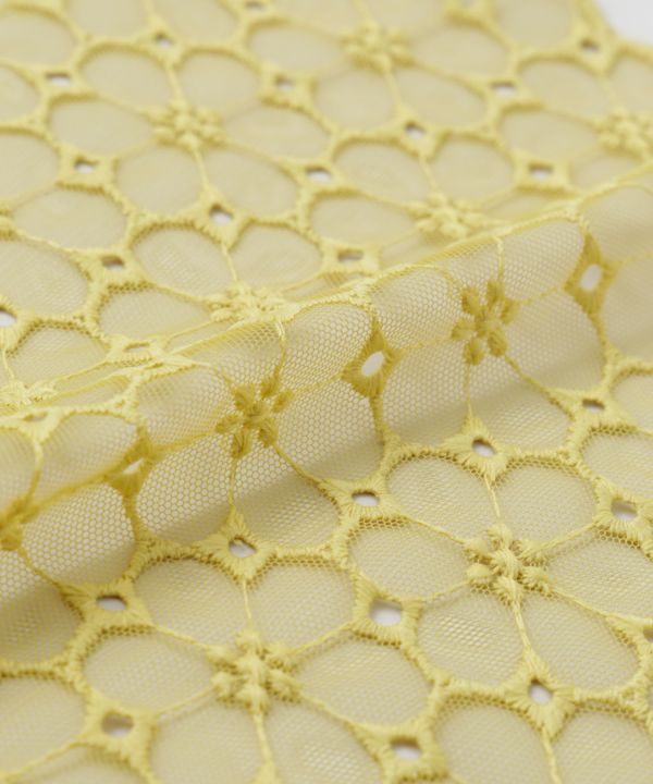 Sheer Floral Triangle Stole by AMINA - Ametsuchi