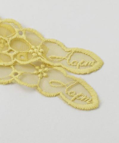 Sheer Floral Triangle Stole by AMINA - Ametsuchi