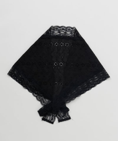 Bold Floral Lace Stole by AMINA - Ametsuchi
