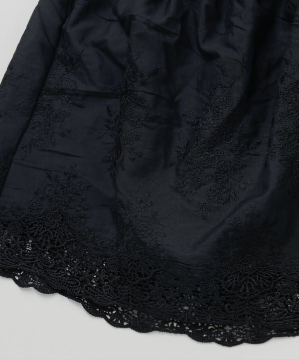 Elastic Lace Way Scarf by AMINA - Ametsuchi