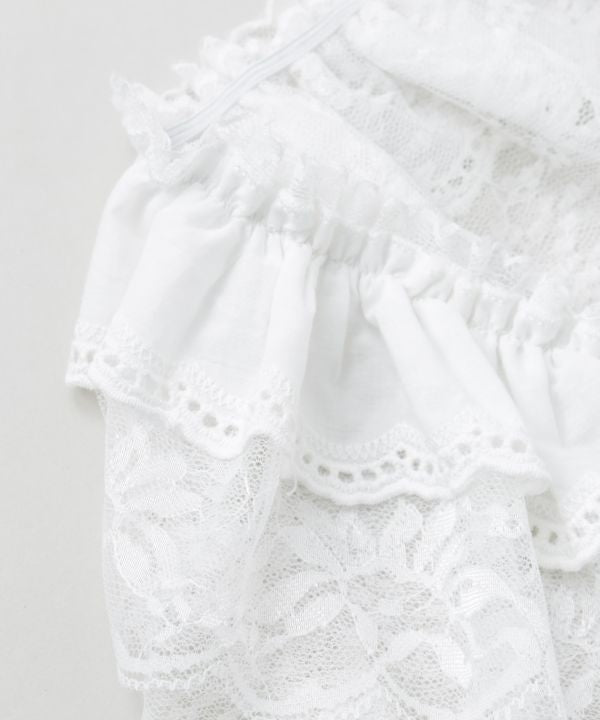 Ribbon Lace Way Scarf by AMINA - Ametsuchi