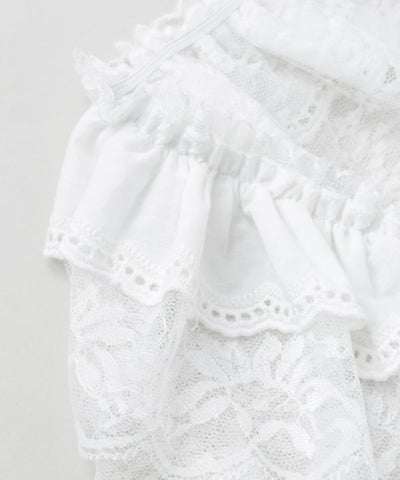 Ribbon Lace Way Scarf by AMINA - Ametsuchi