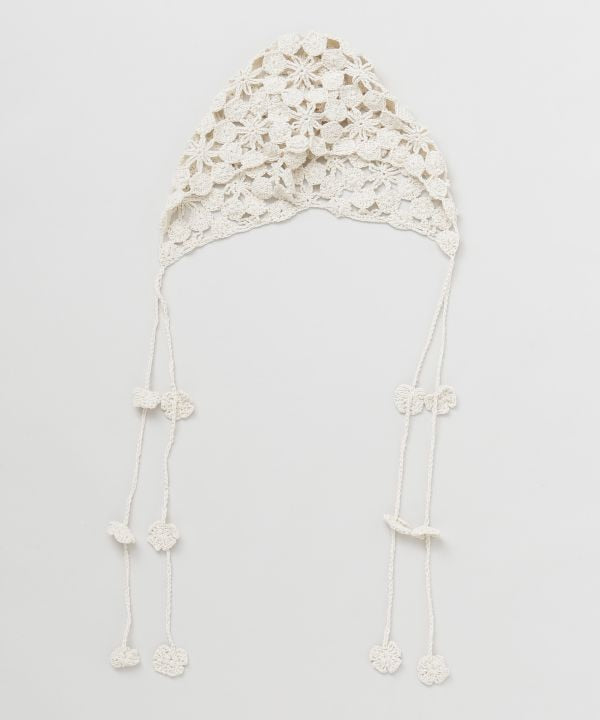 Crochet Babushka Cap by AMINA - Ametsuchi