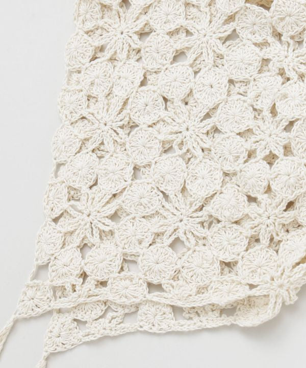 Crochet Babushka Cap by AMINA - Ametsuchi