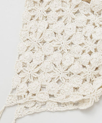 Crochet Babushka Cap by AMINA - Ametsuchi