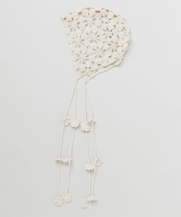 Crochet Babushka Cap by AMINA - Ametsuchi