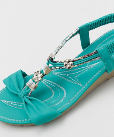 Woven Resort Sandals by AMINA - Ametsuchi