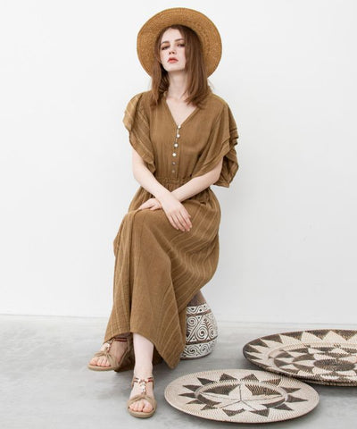 Woven Resort Sandals by AMINA - Ametsuchi