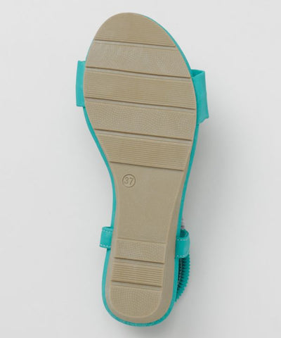 Woven Resort Sandals by AMINA - Ametsuchi