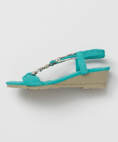 Woven Resort Sandals by AMINA - Ametsuchi