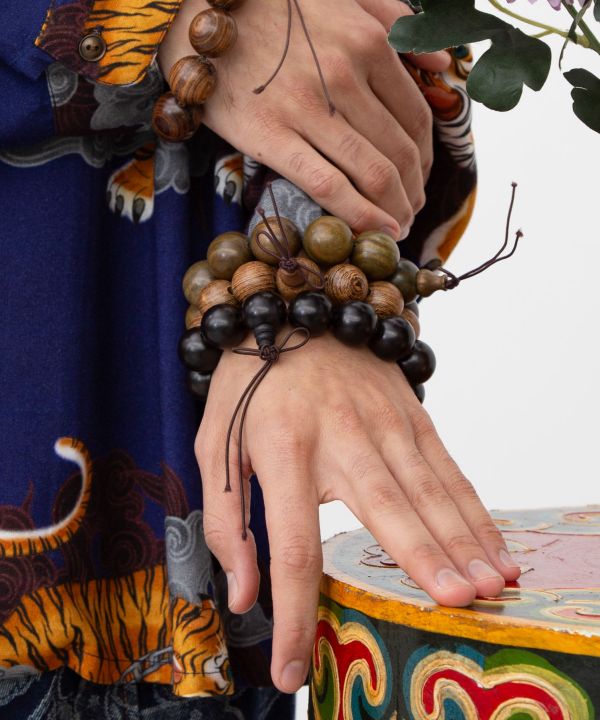 Tree of Life Wood Bracelet Bangles & Bracelets by AMINA - Ametsuchi