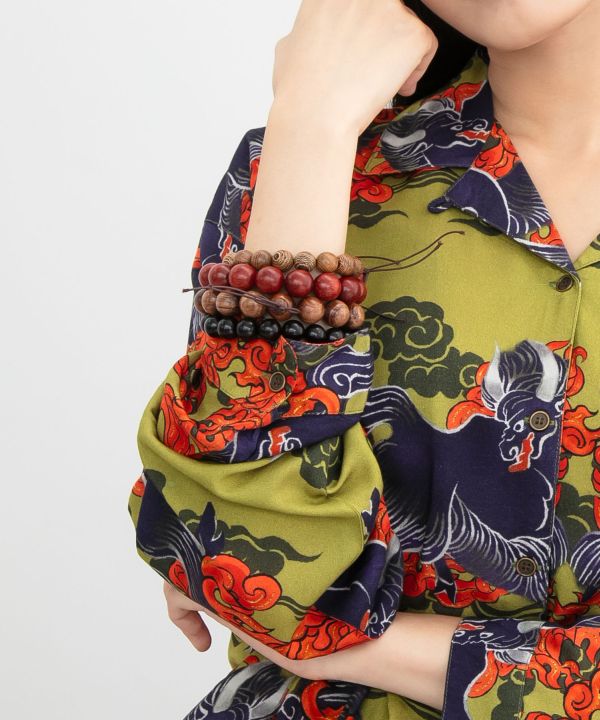 Reddish Wood Tree Bracelet Bangles & Bracelets by AMINA - Ametsuchi