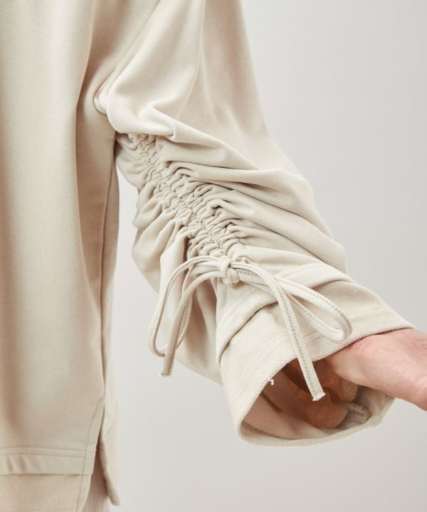 Peony Embroidered Sweatshirt for Men