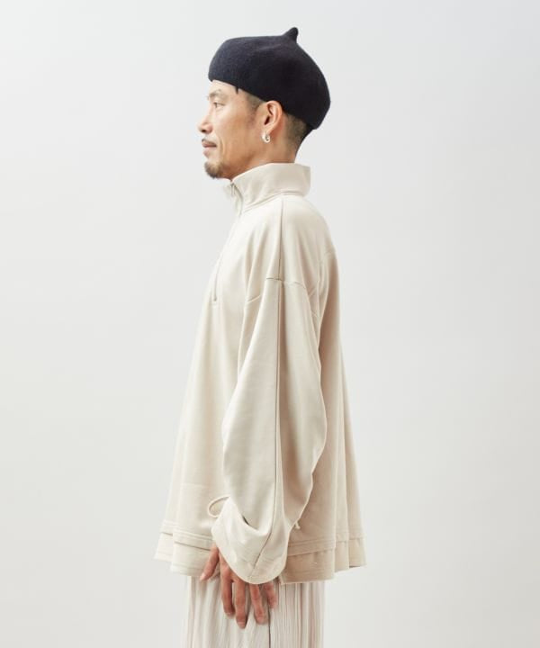 Peony Embroidered Sweatshirt for Men