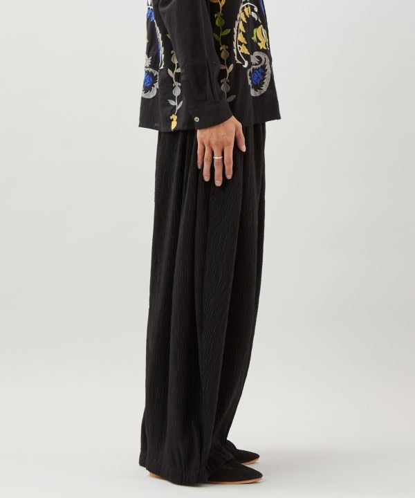 Flowy Pleated Pants for Men