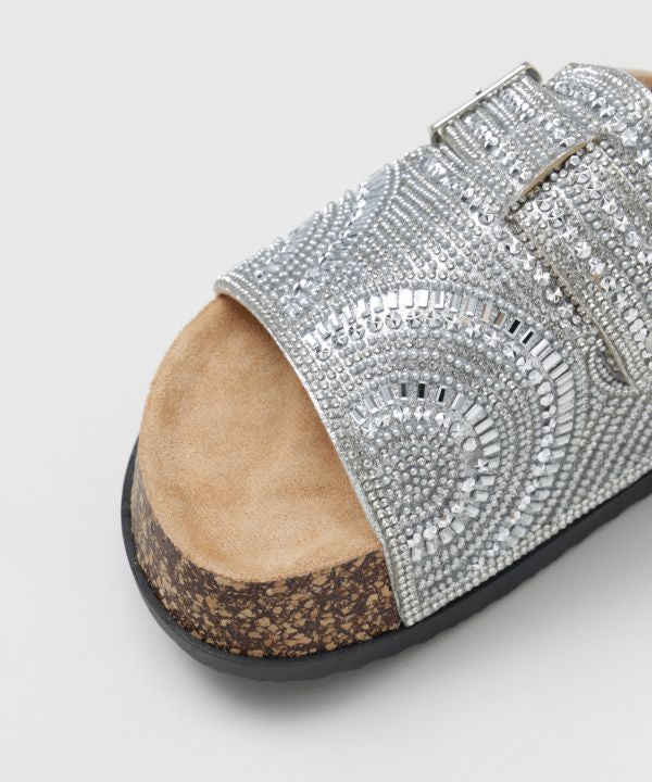 Mandala Platform Sandals Shoes by AMINA - Ametsuchi