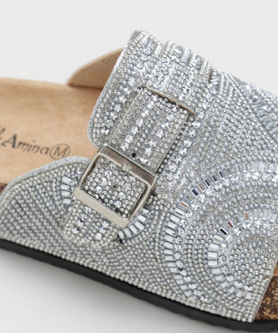 Mandala Platform Sandals Shoes by AMINA - Ametsuchi