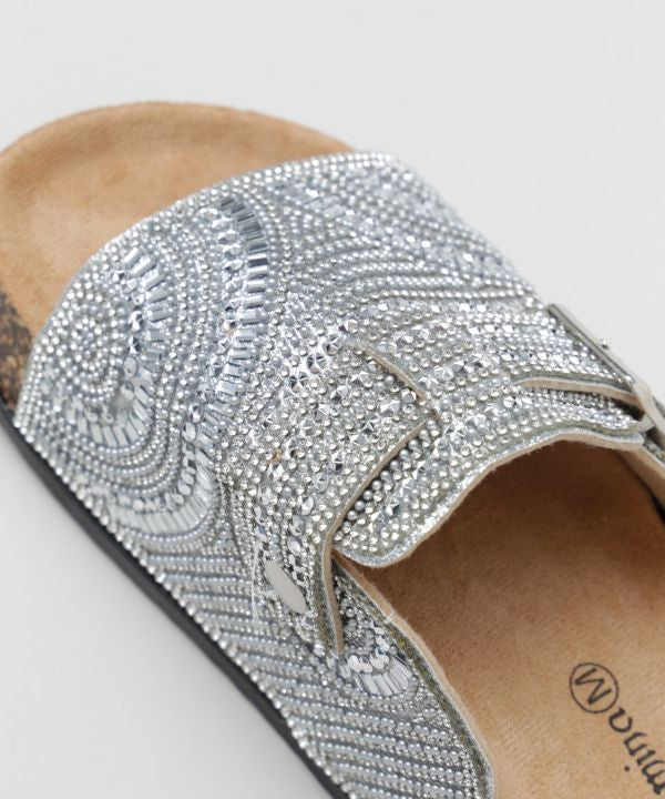 Mandala Platform Sandals Shoes by AMINA - Ametsuchi