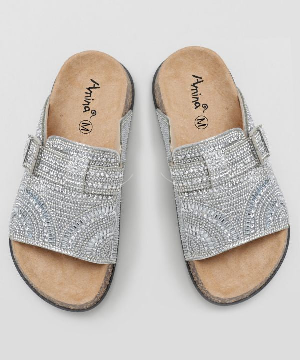 Mandala Platform Sandals