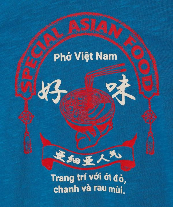 Vietnam Pho Culture Graphic Tee Tops by AMINA - Ametsuchi