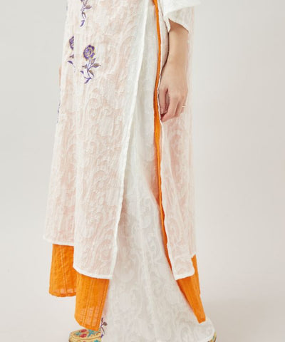 Floral Jacquard Dress