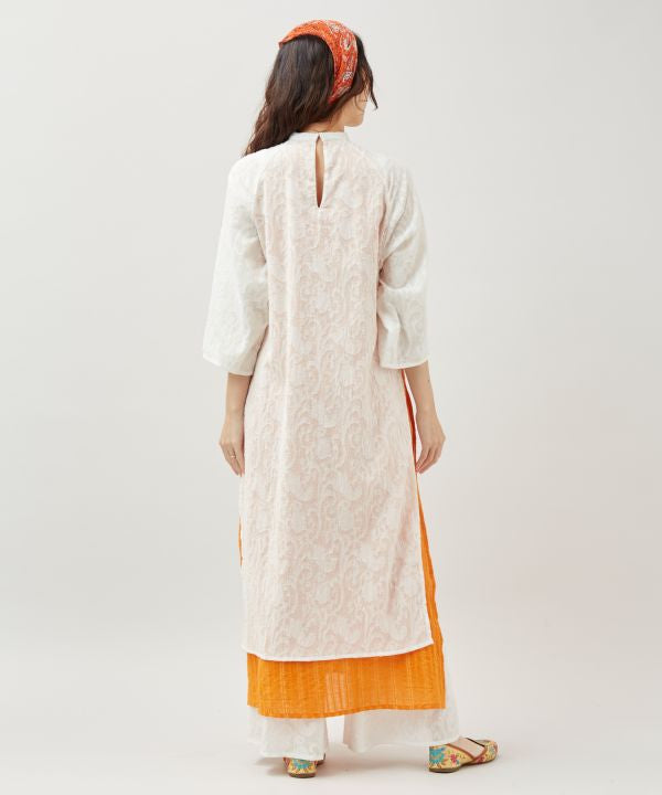 Floral Jacquard Dress