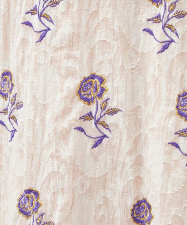 Floral Jacquard Dress