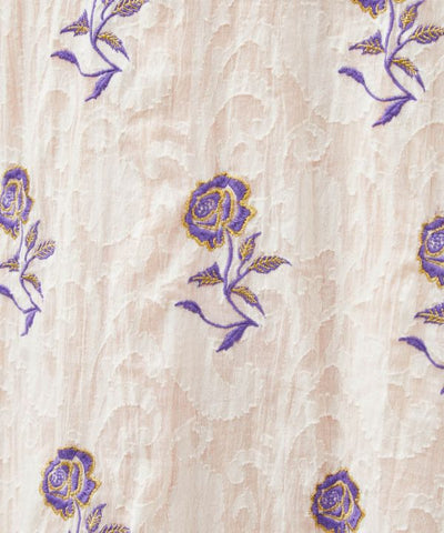 Floral Jacquard Dress