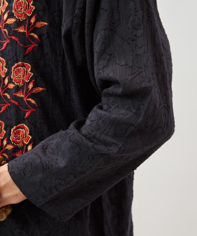 Floral Jacquard Shirt for Men