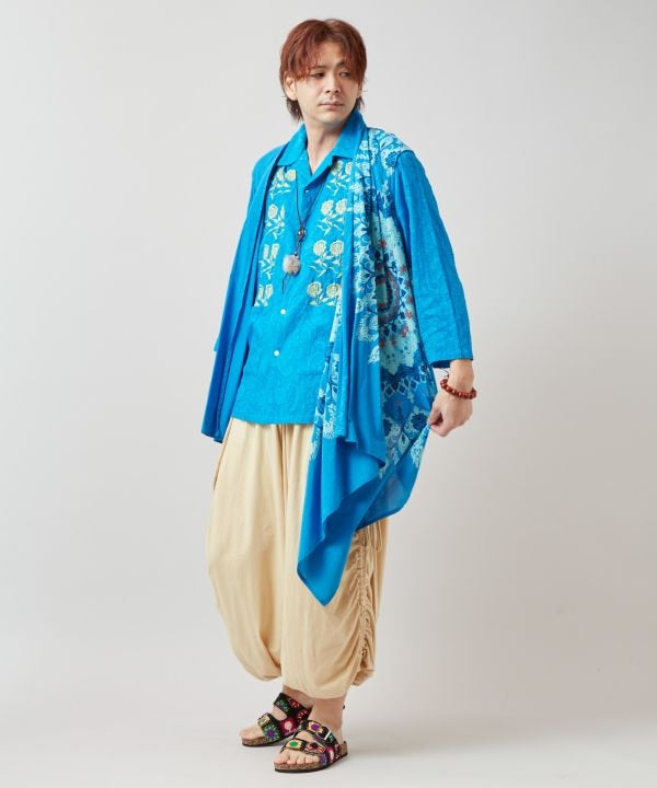 Floral Jacquard Shirt for Men