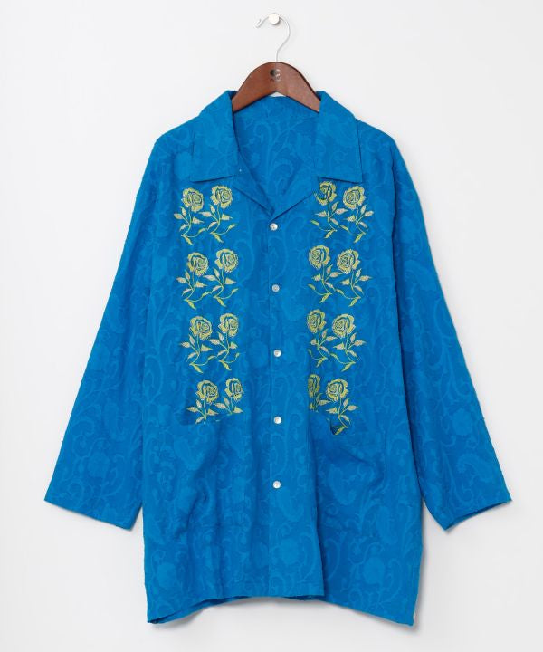 Floral Jacquard Shirt for Men