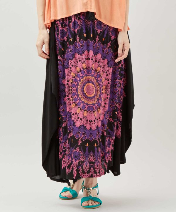 Mandala Flow Skirt by AMINA - Ametsuchi