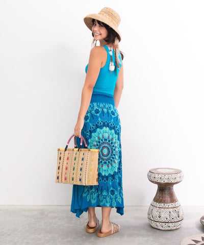 Mandala Flow Skirt by AMINA - Ametsuchi