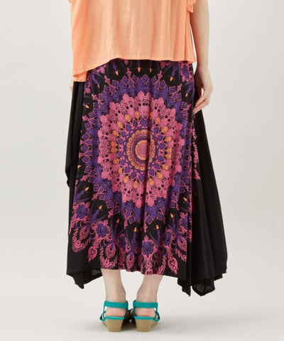 Mandala Flow Skirt by AMINA - Ametsuchi