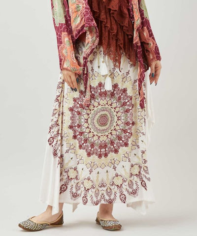 Mandala Flow Skirt by AMINA - Ametsuchi