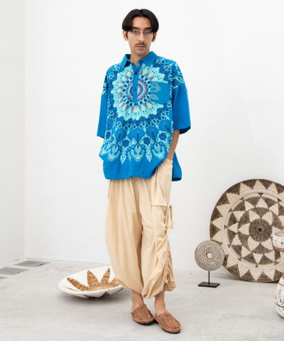 Mandala Oversized Pullover by AMINA - Ametsuchi