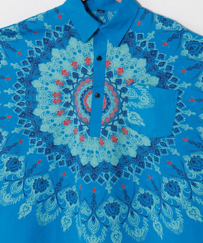 Mandala Oversized Pullover by AMINA - Ametsuchi