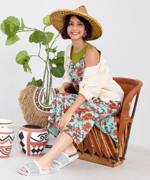 Songkran Calavera Camisole Dress Dresses by AMINA - Ametsuchi