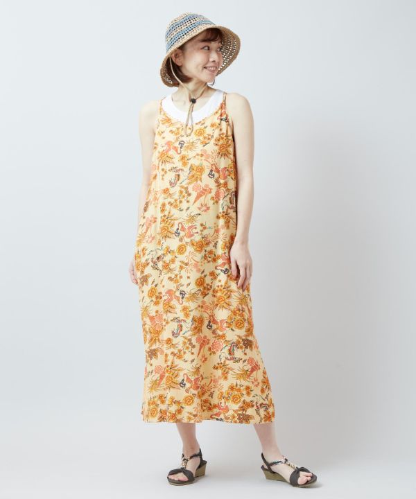 Songkran Calavera Camisole Dress Dresses by AMINA - Ametsuchi