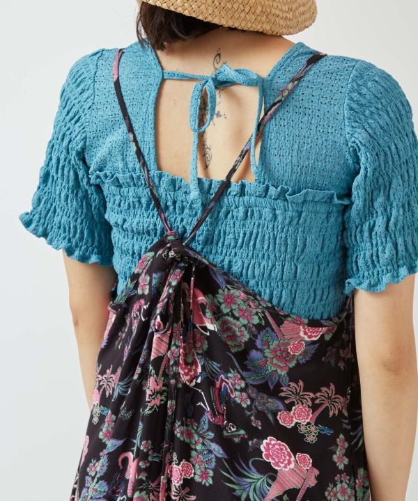 Songkran Calavera Camisole Dress Dresses by AMINA - Ametsuchi