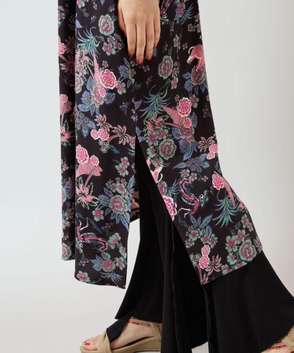 Songkran Calavera Camisole Dress Dresses by AMINA - Ametsuchi