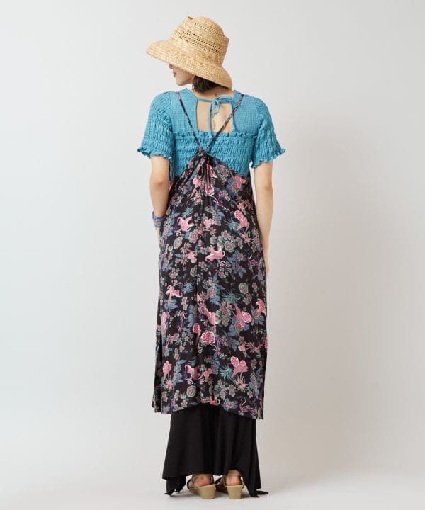 Songkran Calavera Camisole Dress Dresses by AMINA - Ametsuchi