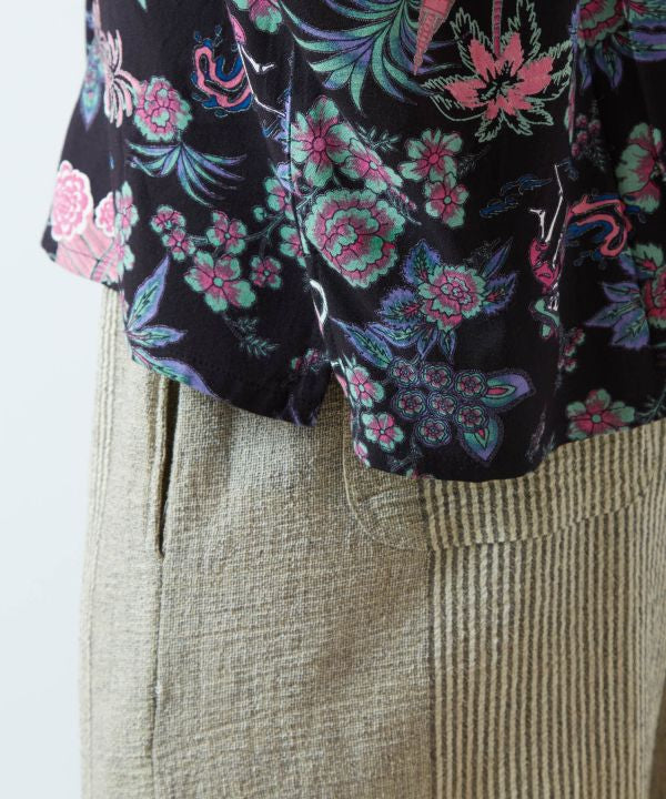 Songkran Calavera Resort Shirt Tops by AMINA - Ametsuchi