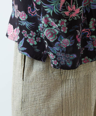 Songkran Calavera Resort Shirt Tops by AMINA - Ametsuchi