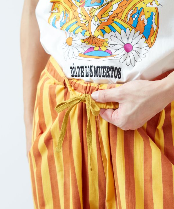 Otomi Stripe Tapered Pants by AMINA - Ametsuchi