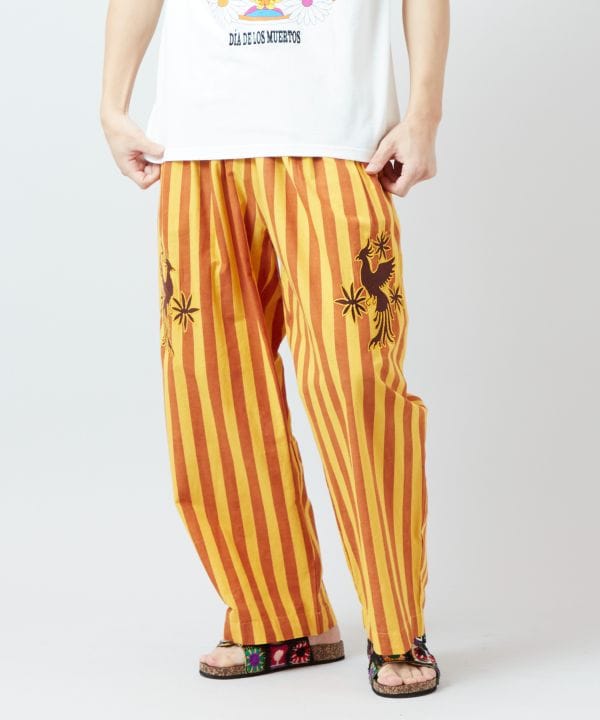 Otomi Stripe Tapered Pants by AMINA - Ametsuchi