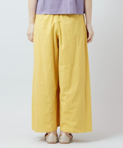 Block Print Wrap Pants Pants & Shorts by AMINA - Ametsuchi